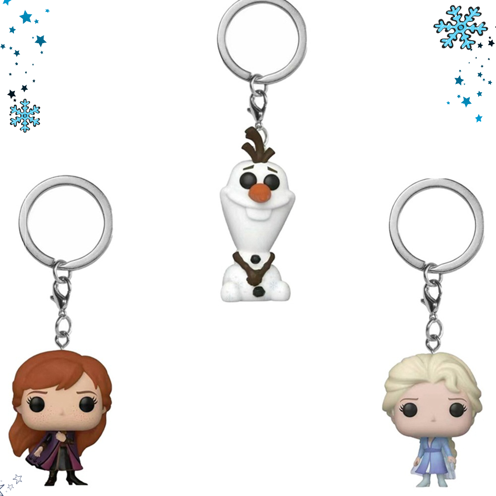Elsa Gadget - HOT Pocket Figure Keychain Princess Anna