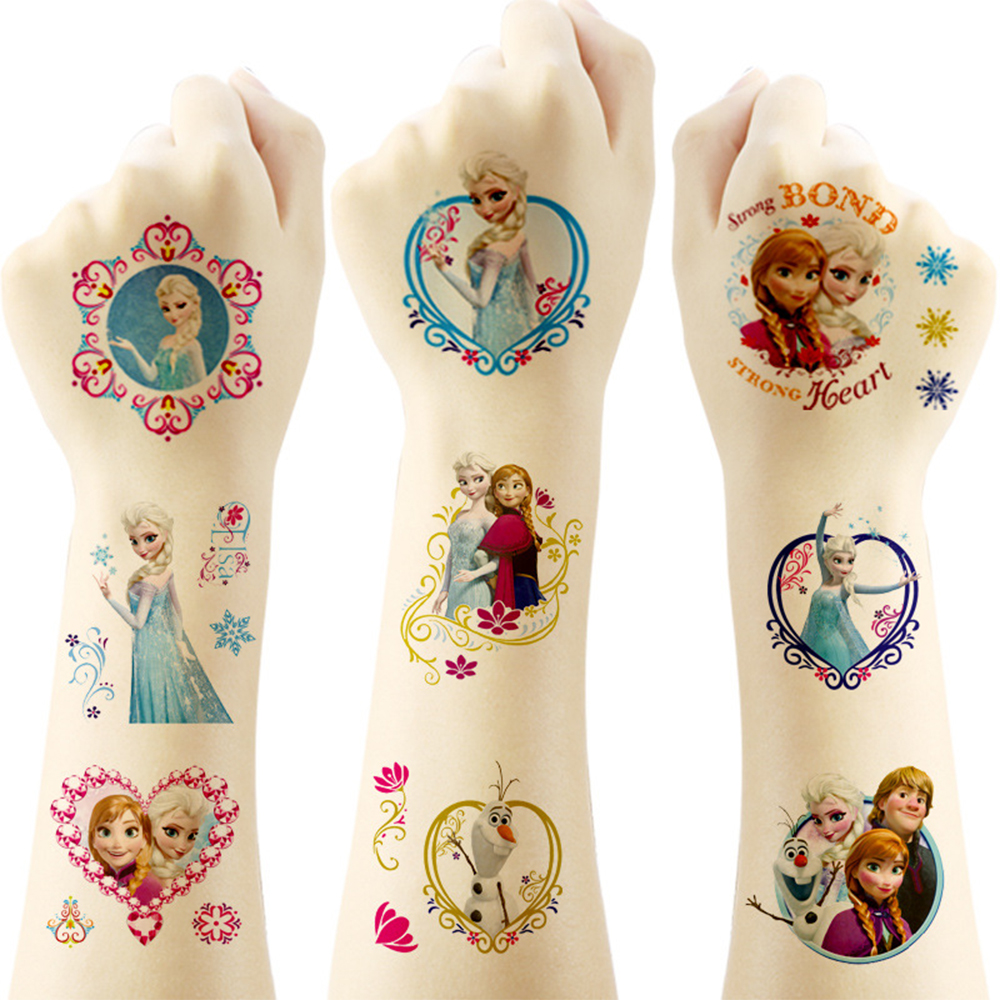 Elsa Gadget - 20pcs Cartoon Disney Frozen Princess Tattoo