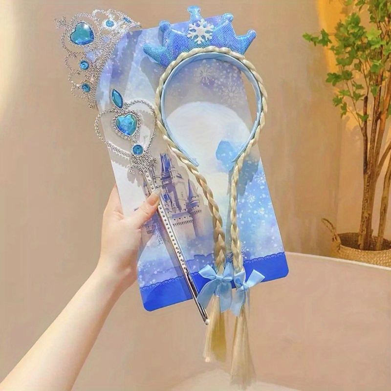 Elsa Gadget - Disney Hair Accessories Braided Crown Three