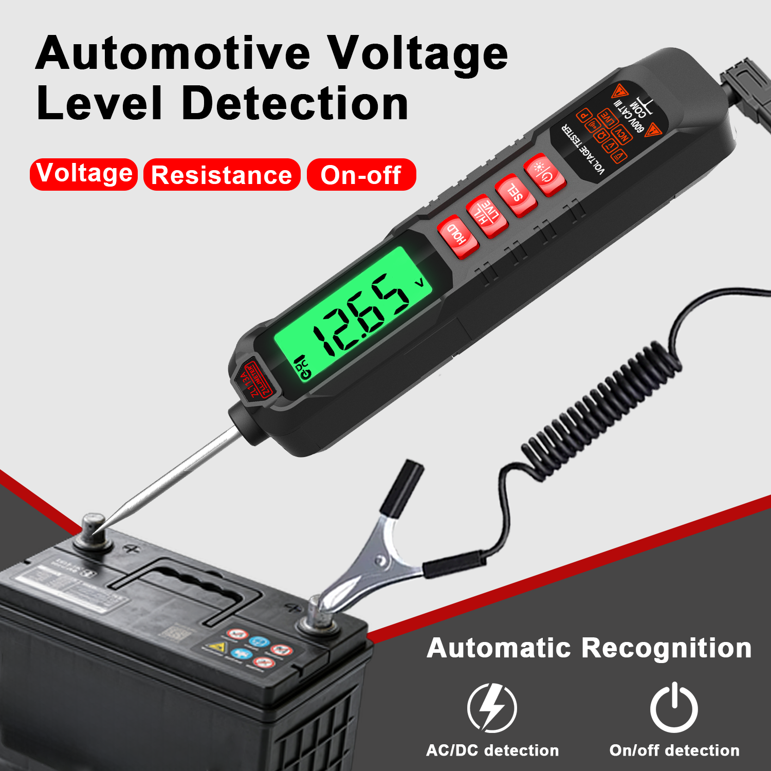 Smart Pen Digital - Smart Car Circuit Tester Digital Pen