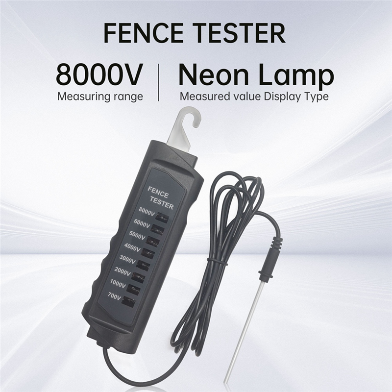 Electronics Quiz - FT-891 Electric Fence Tester 700-8000V Electronic