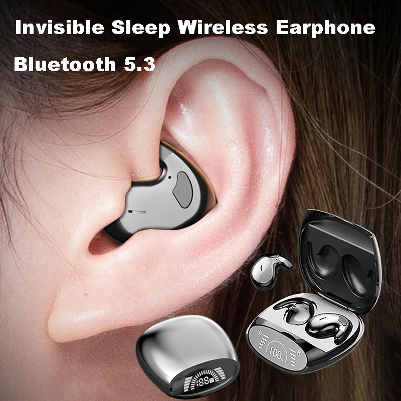 Japanese Electronics Gadgets - Mini Sleep Invisible Earbuds Tiny Hidden