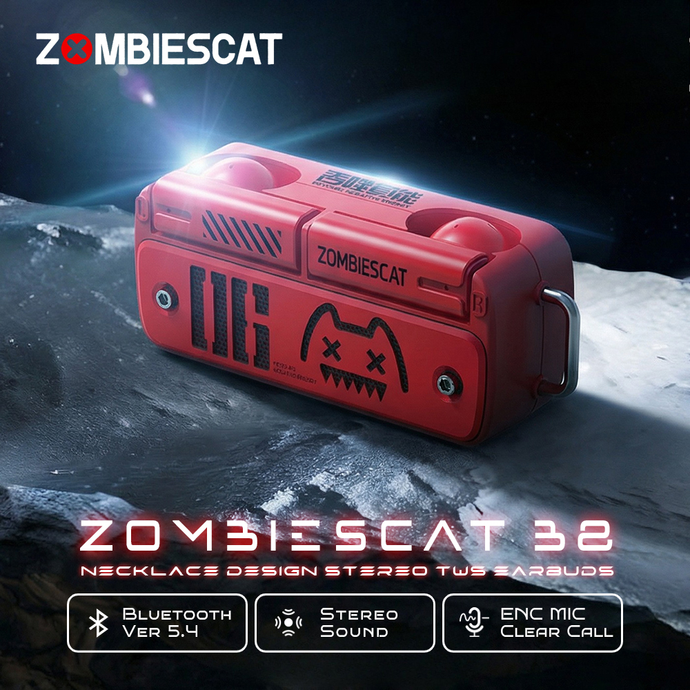 Japanese Electronics Gadgets - Zombies Cat B8 TWS Wireless Earbuds