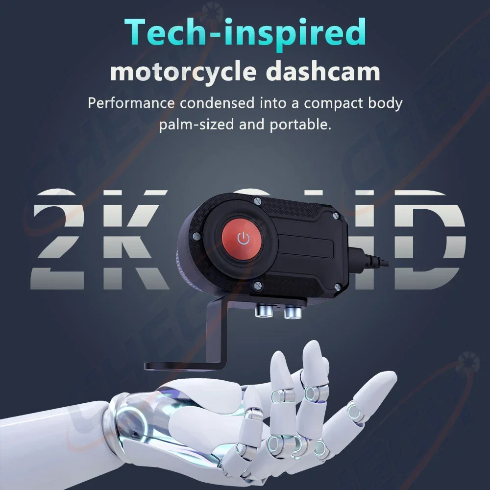 Motorcycle DVR 2K HD WiFi With - Compact Camera Mirrorless บทวิจารณ์และราคา