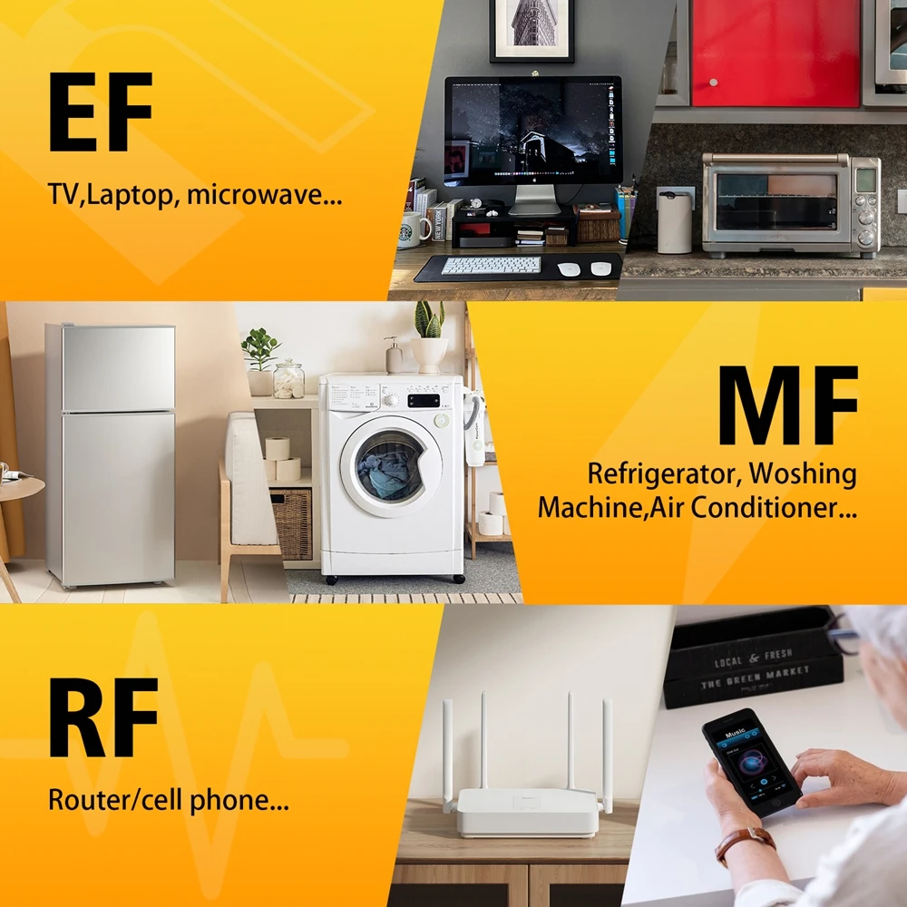 3in1 EMF Meter Electric Field  - Electronics Quiz บทวิจารณ์และราคา