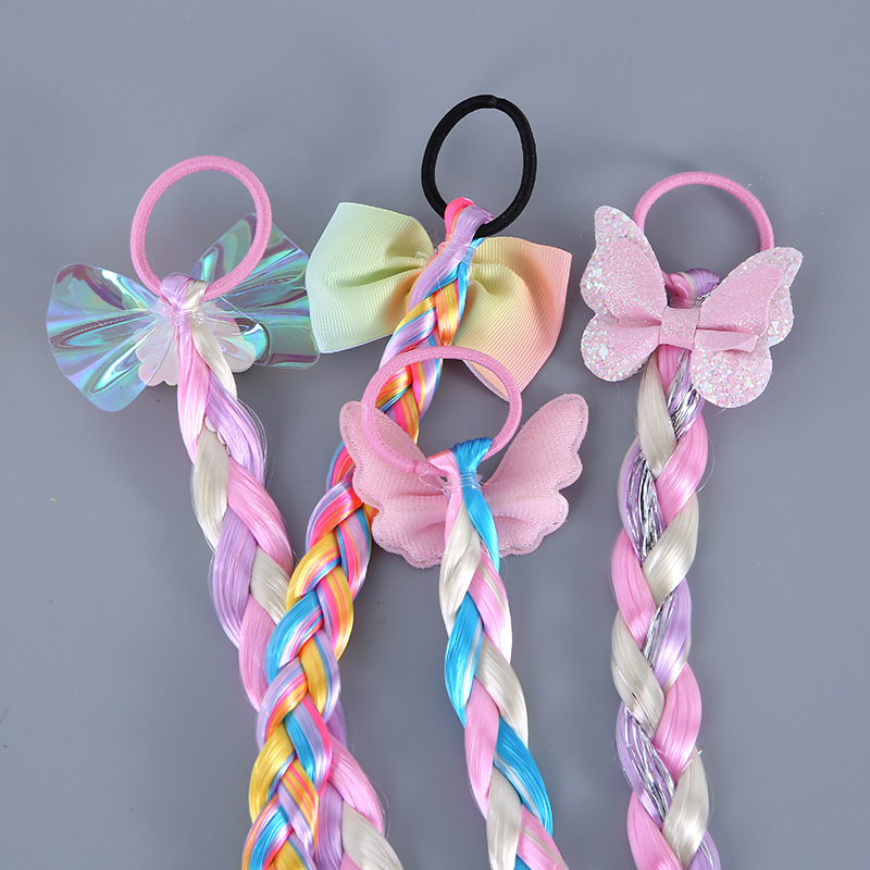 Littler Girls Long Braid Hair  - Elsa Gadget บทวิจารณ์และราคา