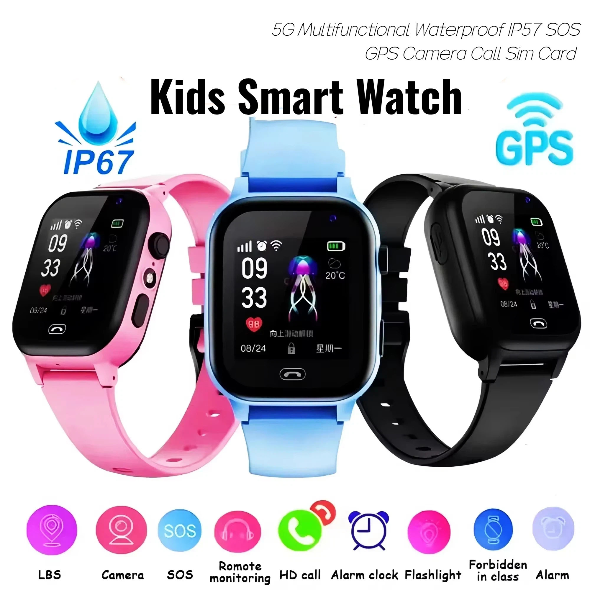 Lenovo Kids Smart Watch 5G GPS - Electronics Quiz บทวิจารณ์และราคา