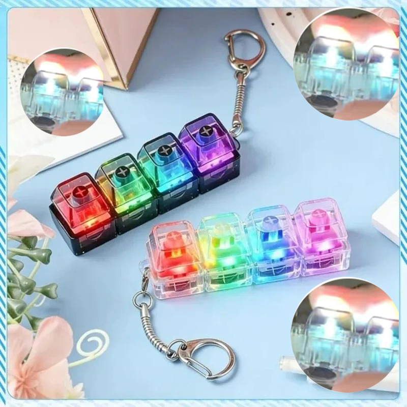 LED Keyboard Keychain ///Fidge - Electronics Gadgets For Kids บทวิจารณ์และราคา