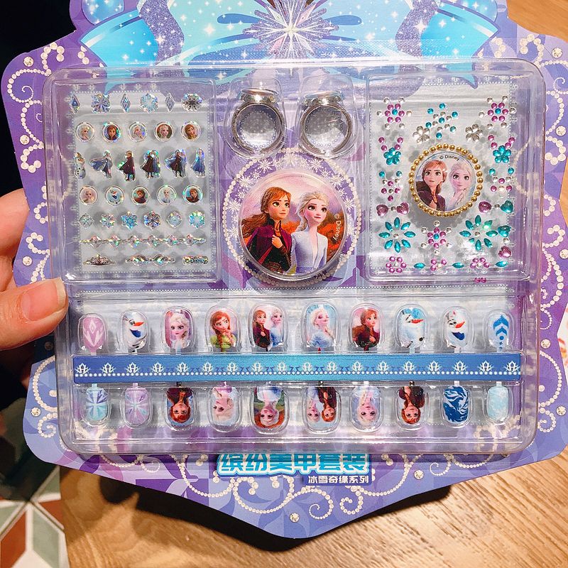 Disney Children's Nail Sticker - Elsa Gadget บทวิจารณ์และราคา