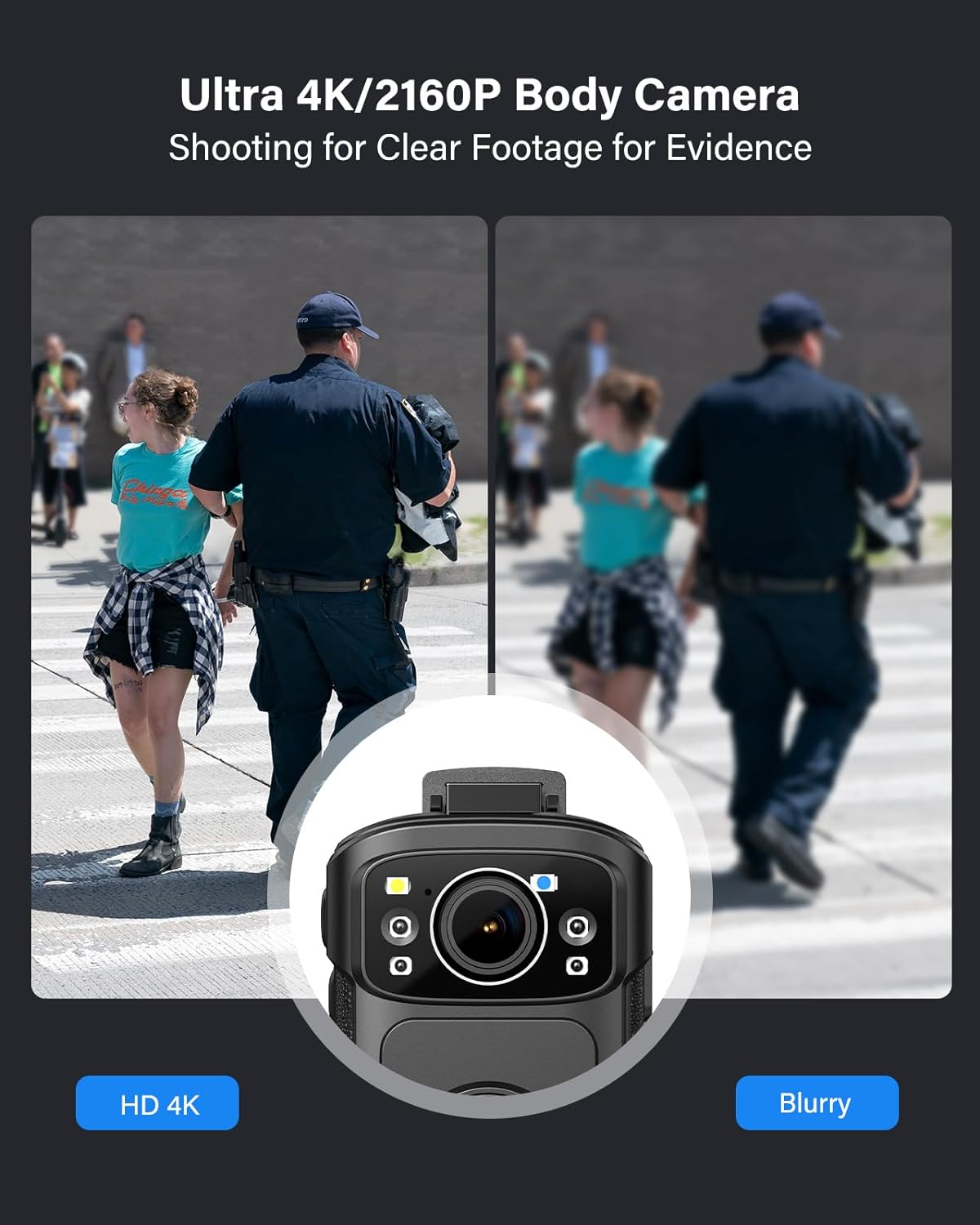 BOBLOV B4K5 4K Body Cam IP68 G - Compact Camera Mirrorless บทวิจารณ์และราคา