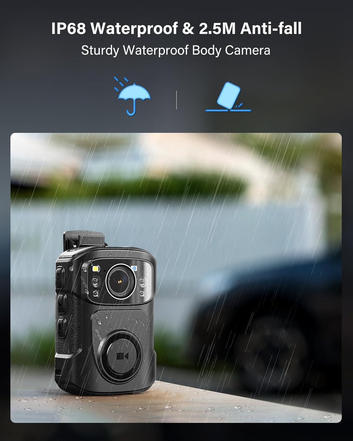 BOBLOV B4K5 4K Body Cam IP68 G - Compact Camera Mirrorless บทวิจารณ์และราคา