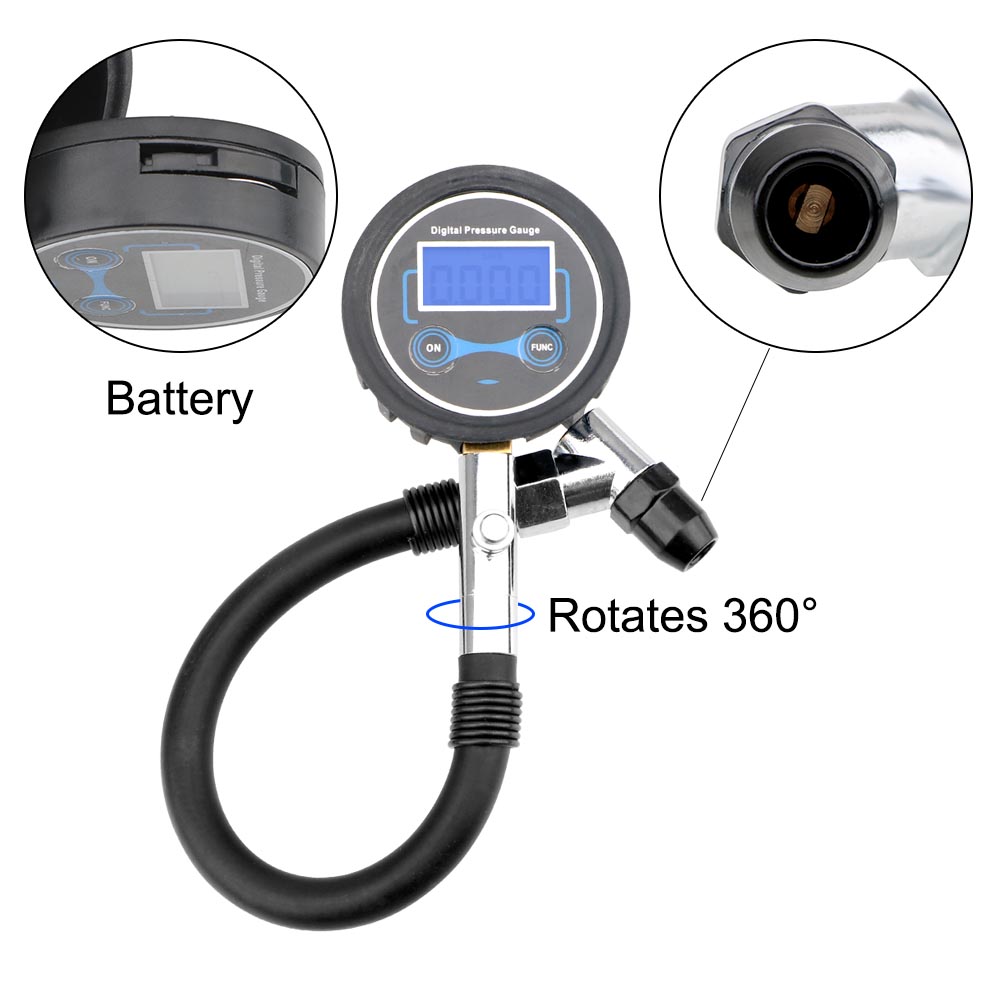 0-200Psi Tire Pressure Gauge M - Electronics Quiz บทวิจารณ์และราคา