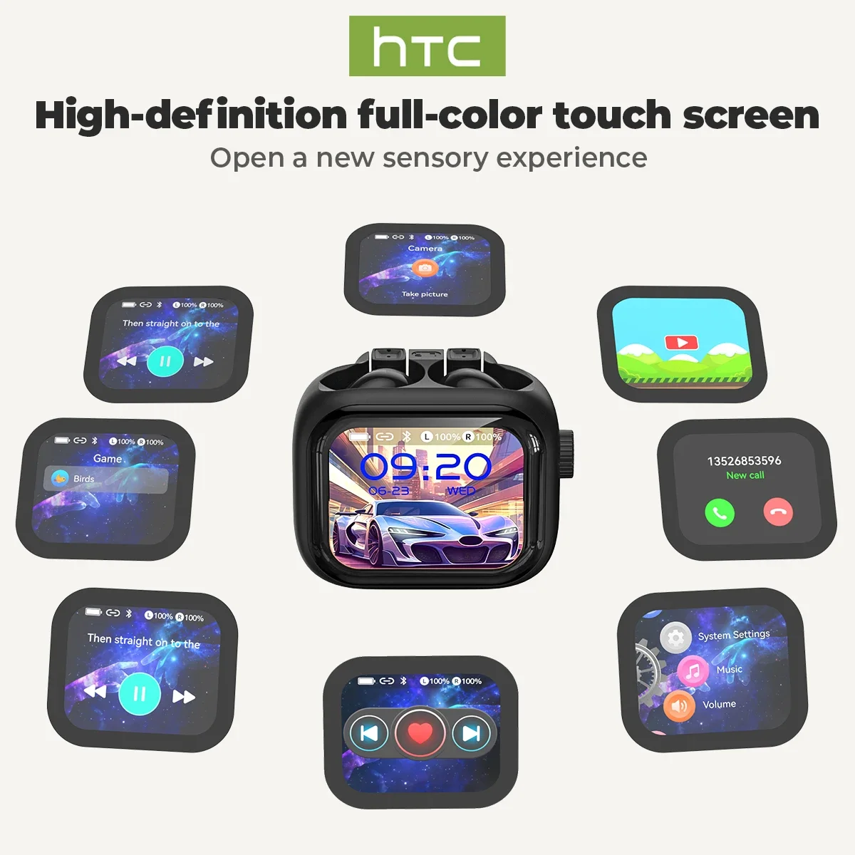 [Ultra HD Screen] HTC NE40 Ear - Japanese Electronics Gadgets บทวิจารณ์และราคา