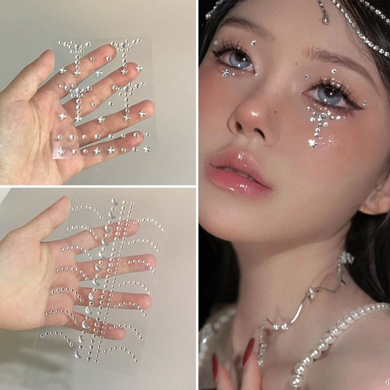Face Stickers Shiny Crystal Te - Electronics & Gadgets Starting With T บทวิจารณ์และราคา