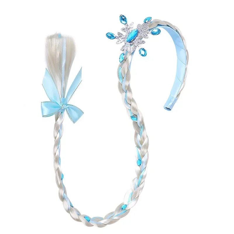 Frozen Wig Braid Princess Hair - Elsa Gadget บทวิจารณ์และราคา