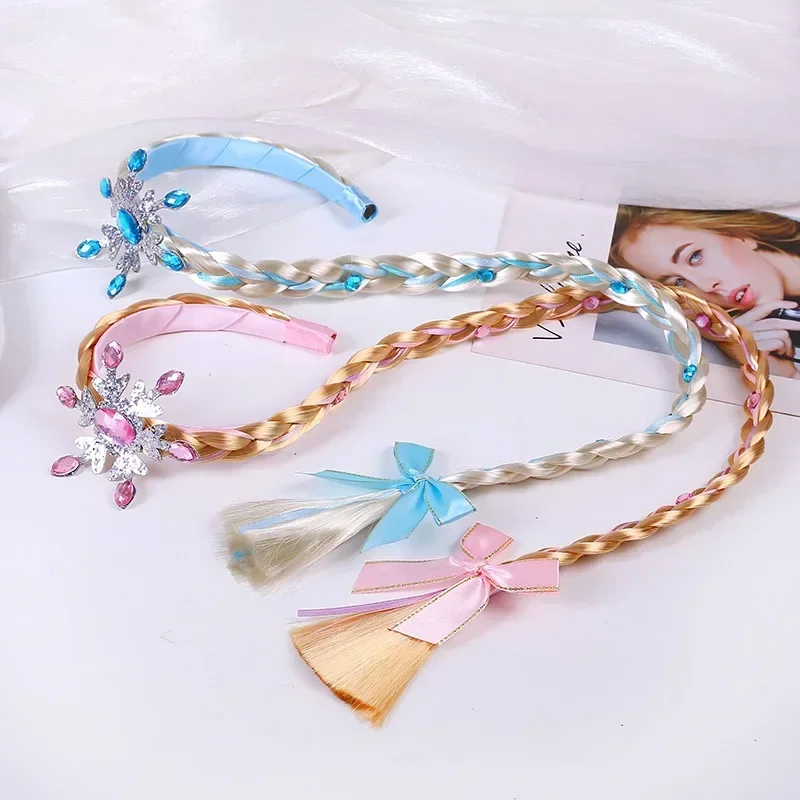 Frozen Wig Braid Princess Hair - Elsa Gadget บทวิจารณ์และราคา