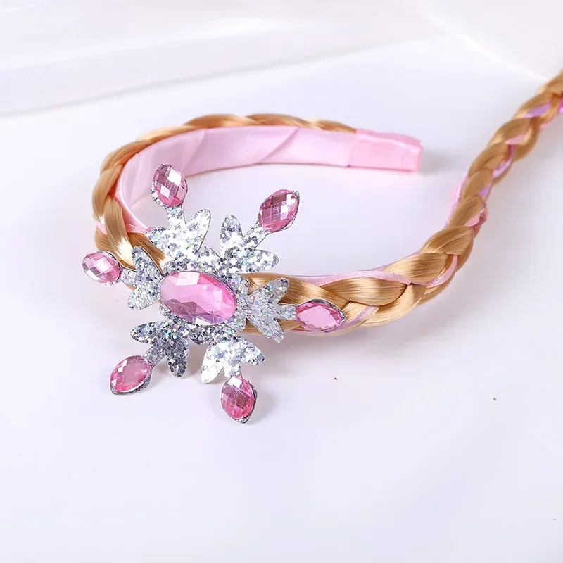 Frozen Wig Braid Princess Hair - Elsa Gadget บทวิจารณ์และราคา