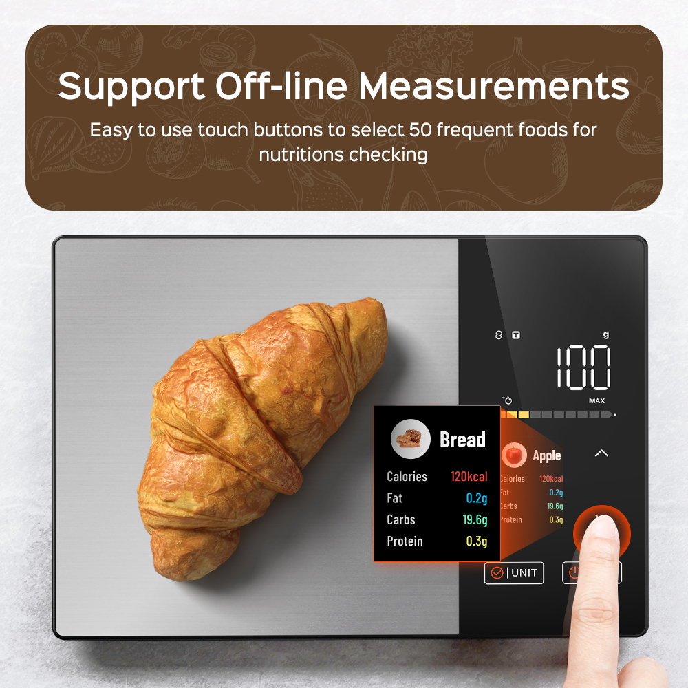 Smart Kitchen Scale Connects t - Electronics Quiz บทวิจารณ์และราคา
