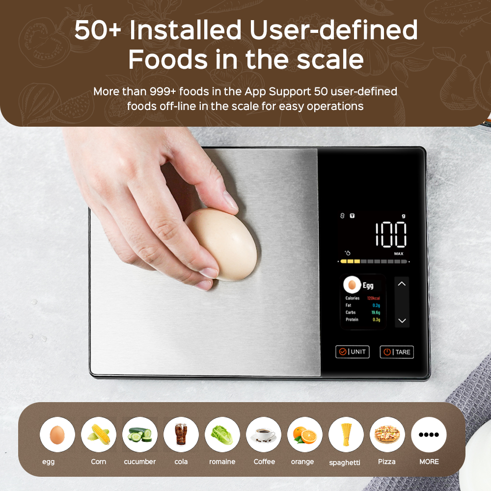 Smart Kitchen Scale Connects t - Electronics Quiz บทวิจารณ์และราคา