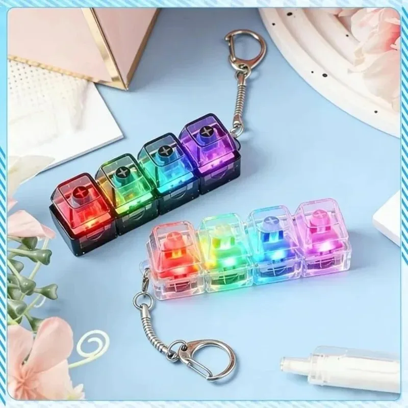 LED Keyboard Keychain Fidget T - Electronics Gadgets For Kids บทวิจารณ์และราคา