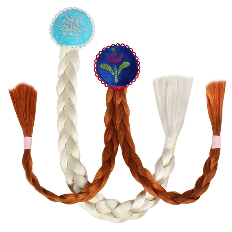 Child Wig Braids Baby Girls Co - Elsa Gadget บทวิจารณ์และราคา