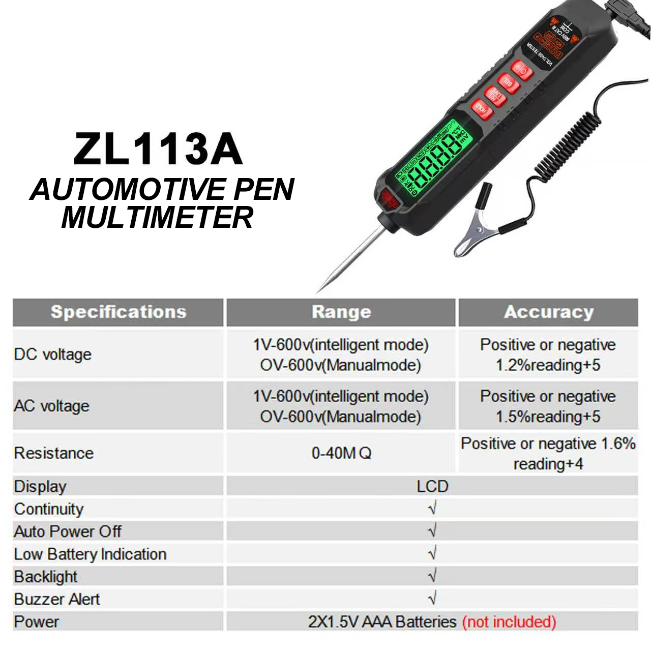 Smart Car Circuit Tester Digit - Smart Pen Digital บทวิจารณ์และราคา
