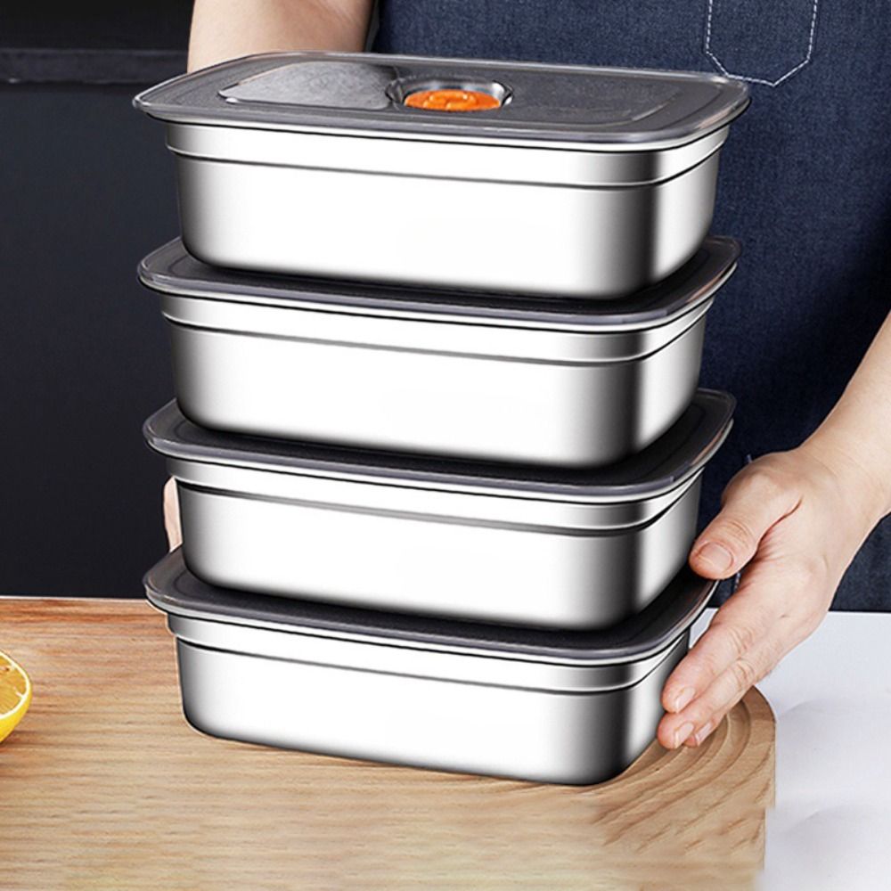 Stainless Steel Lunch Box Bent - Electronics Gadgets For Kids บทวิจารณ์และราคา