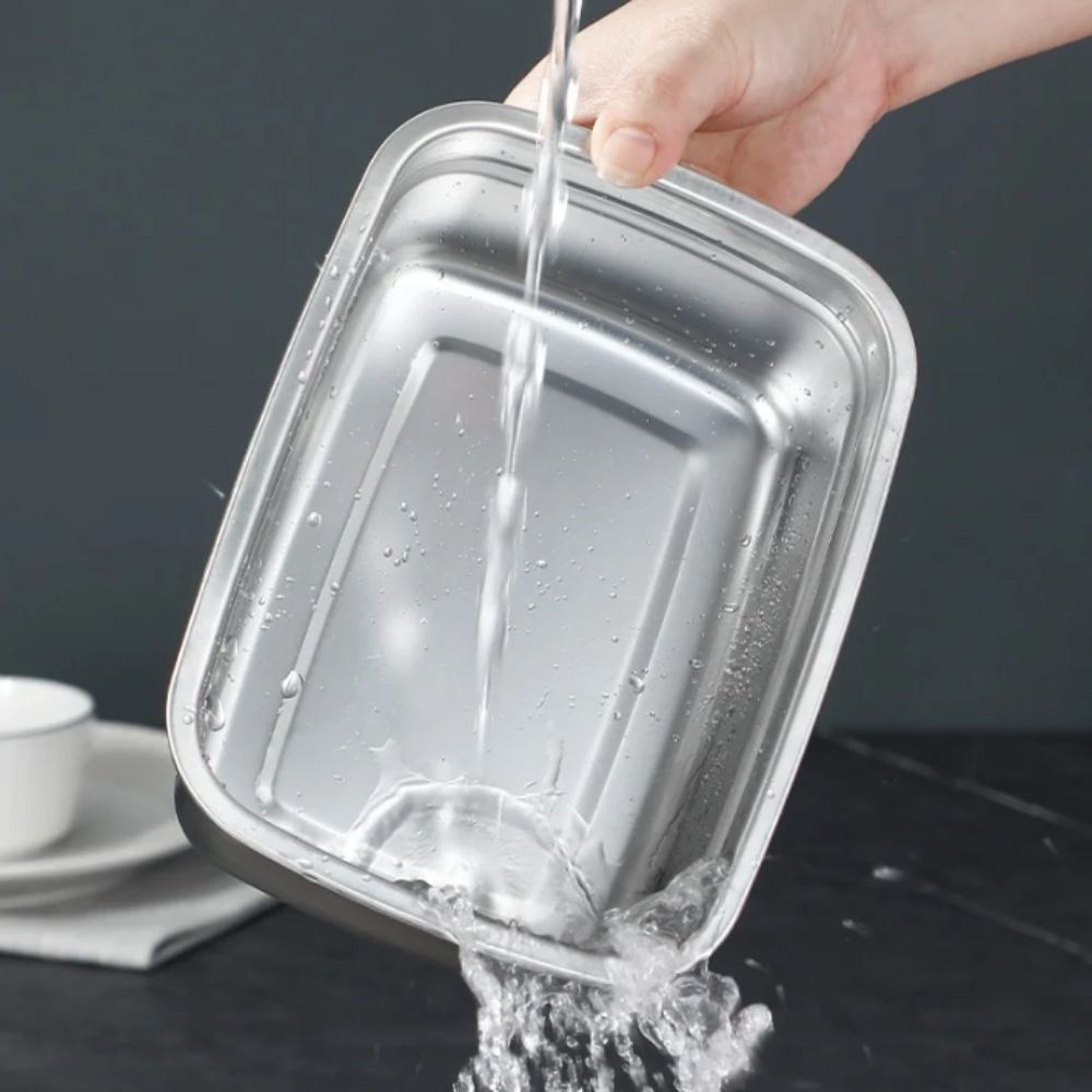 Stainless Steel Lunch Box Bent - Electronics Gadgets For Kids บทวิจารณ์และราคา