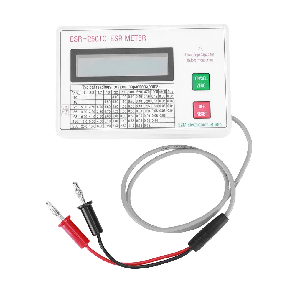 1Set ESR2501C Capacitor ESR DC - Electronics Quiz บทวิจารณ์และราคา