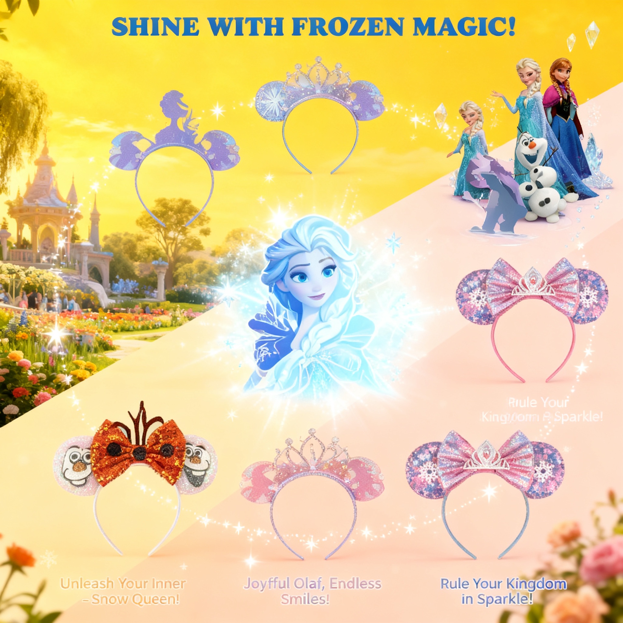 Frozen Cartoon Olaf Snowman He - Elsa Gadget บทวิจารณ์และราคา