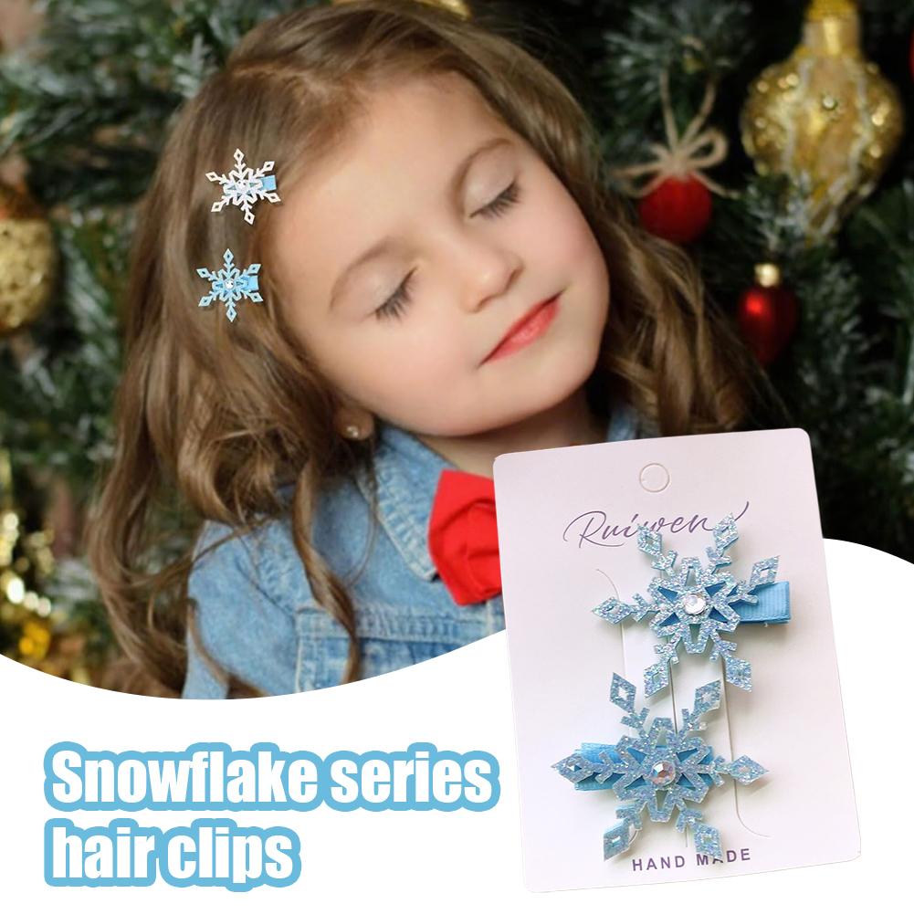 2pcs Winter New Frozen Snowfla - Elsa Gadget บทวิจารณ์และราคา