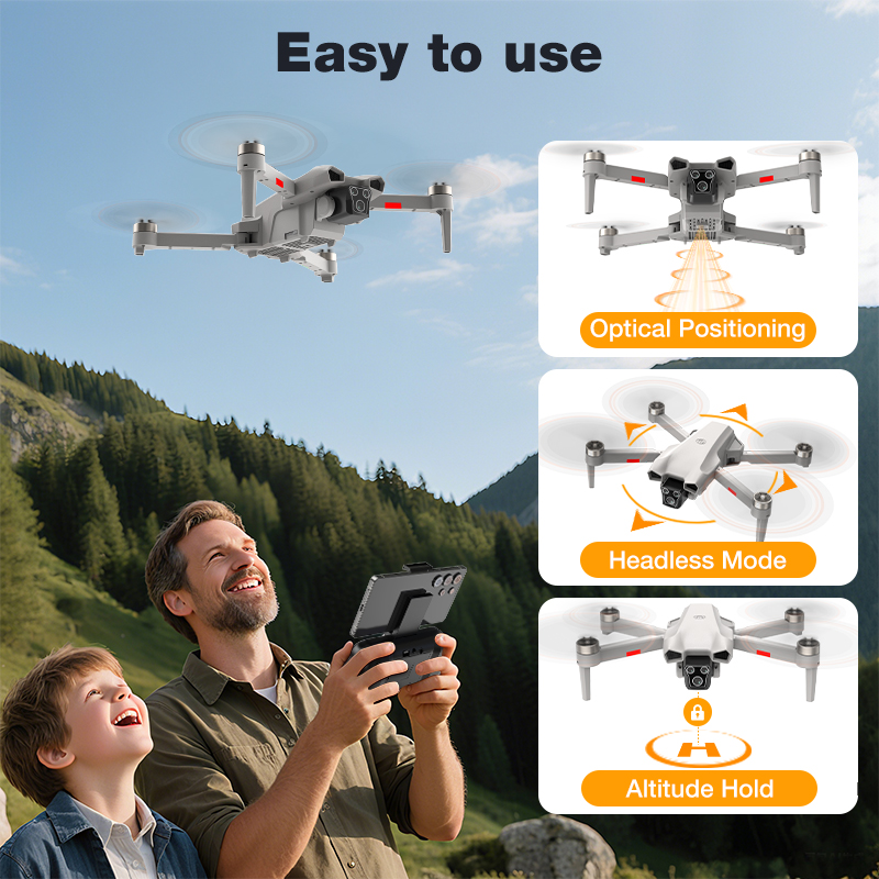 L017 Pro Drone Mini Foldable Q - Electronics And Gadgets H บทวิจารณ์และราคา