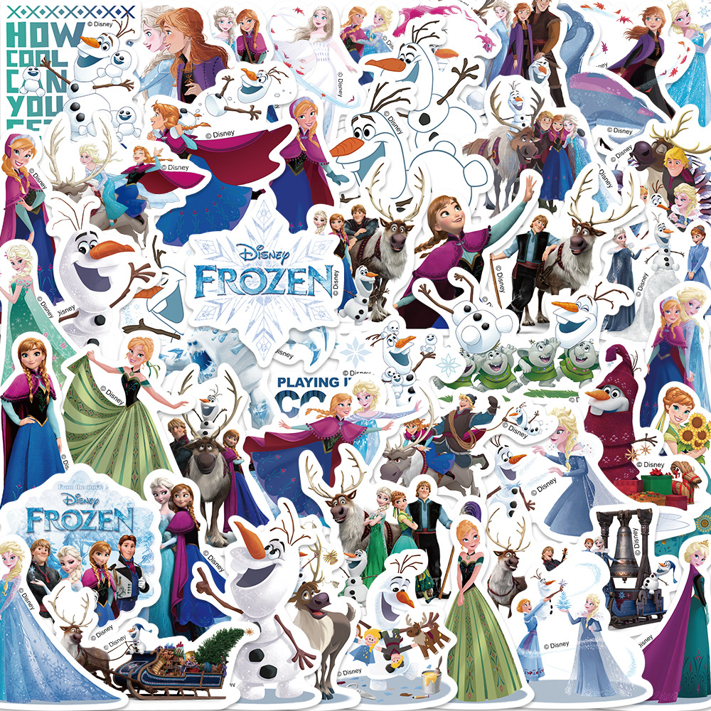 10/30/50PCS Disney Frozen Anna - Elsa Gadget บทวิจารณ์และราคา
