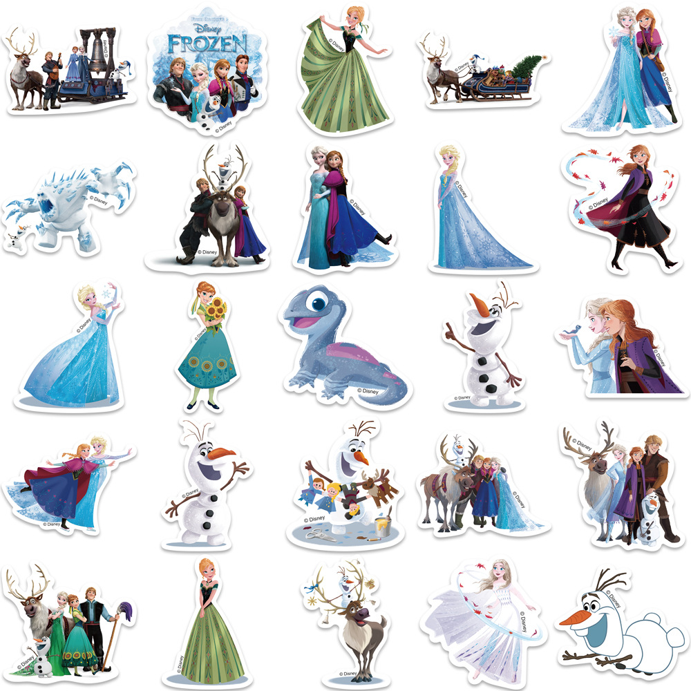 10/30/50PCS Disney Frozen Anna - Elsa Gadget บทวิจารณ์และราคา