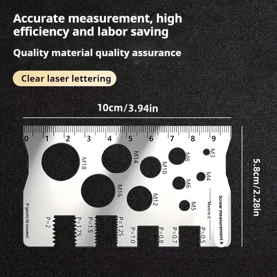 Solid Metal Screw Bolt Caliper - Electronics & Gadgets Icon บทวิจารณ์และราคา