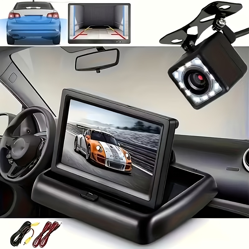 4.3in Folden Car Backup Camera - Compact Camera Mirrorless บทวิจารณ์และราคา