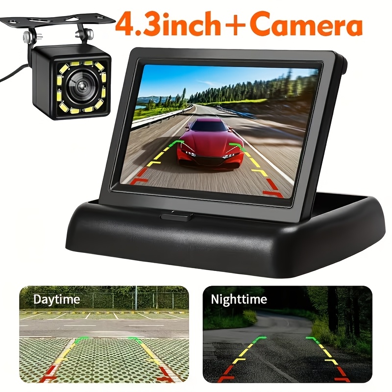 4.3in Folden Car Backup Camera - Compact Camera Mirrorless บทวิจารณ์และราคา