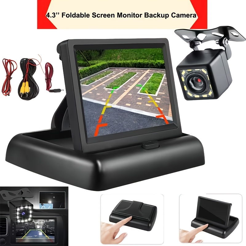 4.3in Folden Car Backup Camera - Compact Camera Mirrorless บทวิจารณ์และราคา