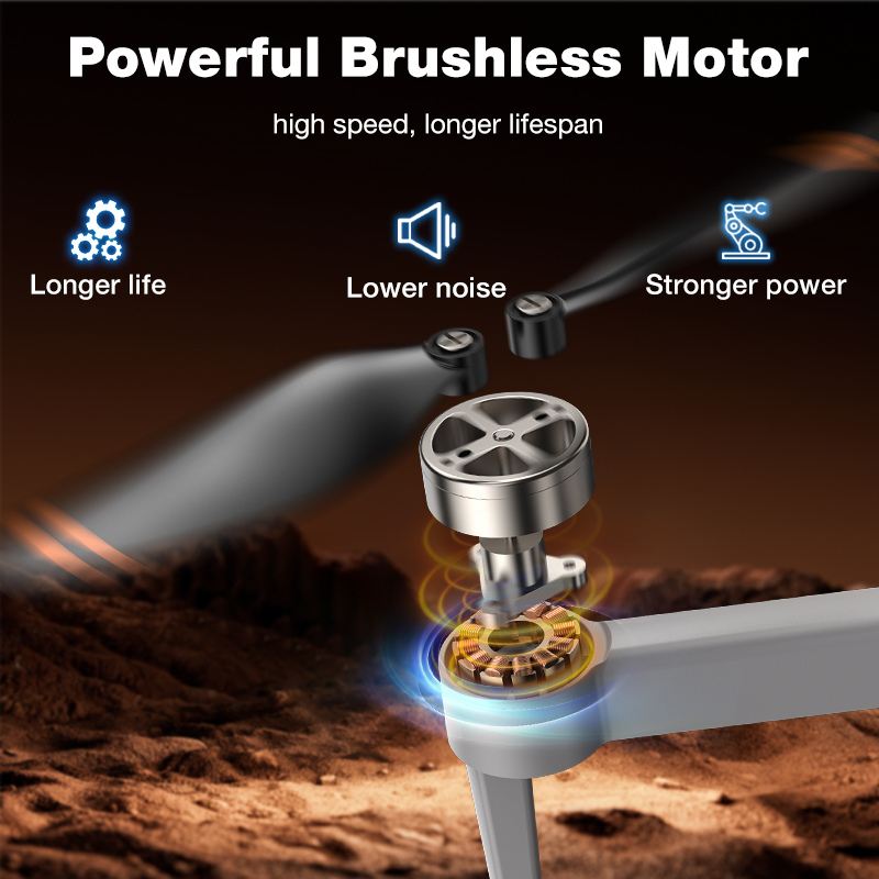 NEW Hot L017 Pro Drone Brushle - Electronics Gadgets For Kids บทวิจารณ์และราคา