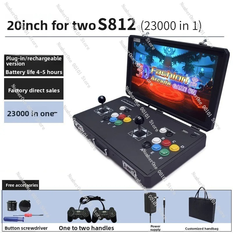 Portable Retro Arcade Game Con - Handheld Game Console บทวิจารณ์และราคา