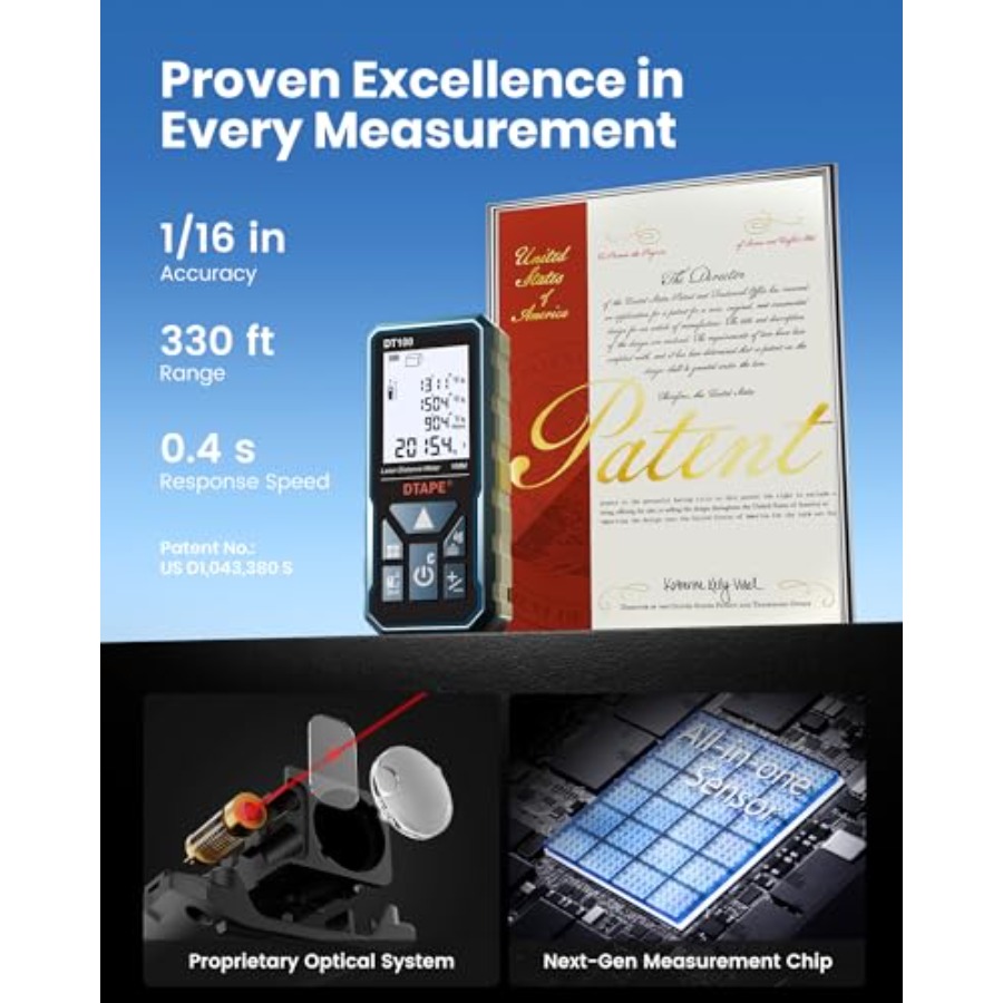 Laser Measure 330 Ft Digital L - Electronics & Gadgets Icon บทวิจารณ์และราคา