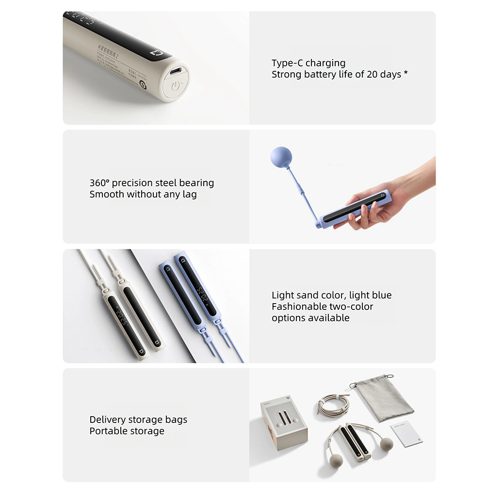 Xiaomi Mijia Smart Skipping Ju - Electronics Quiz บทวิจารณ์และราคา