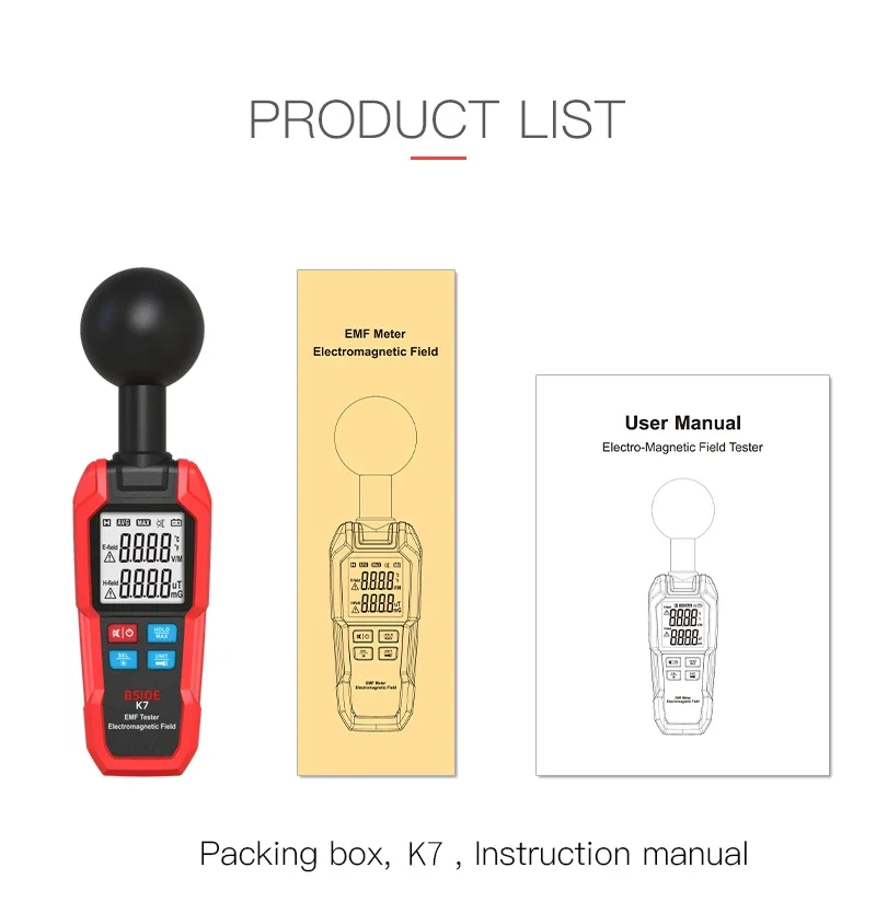 2025 EMF Meter Electric Magnet - Electronics Quiz บทวิจารณ์และราคา